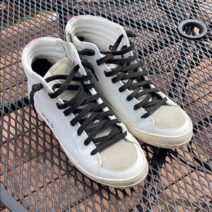 P448 high top sneakers